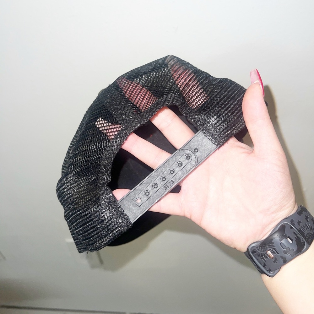 John Pardi Otto camo and black mesh trucker California patch SnapBack - Picture 3 of 8